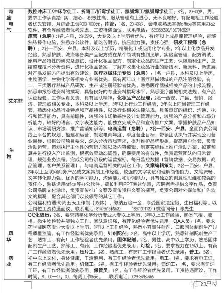 西安工廠最新招聘，職業(yè)發(fā)展的新起點(diǎn)